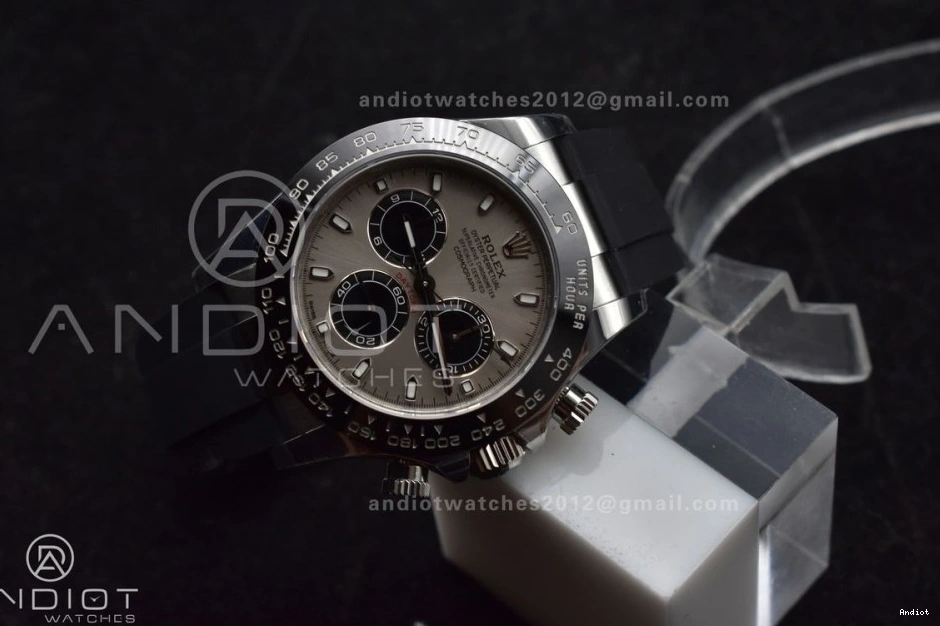 Daytona DD4130 Dial Strap 116519 Steel Oyster 1:1 904L Best flex Gray on VSF Edition 0320